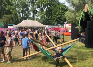 Bamboo Lounge hammock