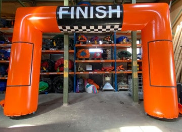 Start- and finish / Promotion arch
