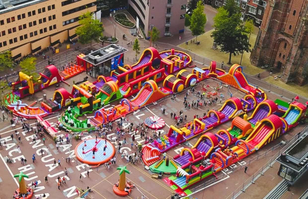Mega Inflatable Obstacle Courses